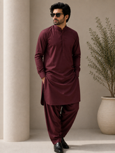 Wash n Wear Mehroon