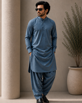 Wash & Wear Steel Blue