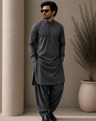Wash & Wear Charcoal Grey