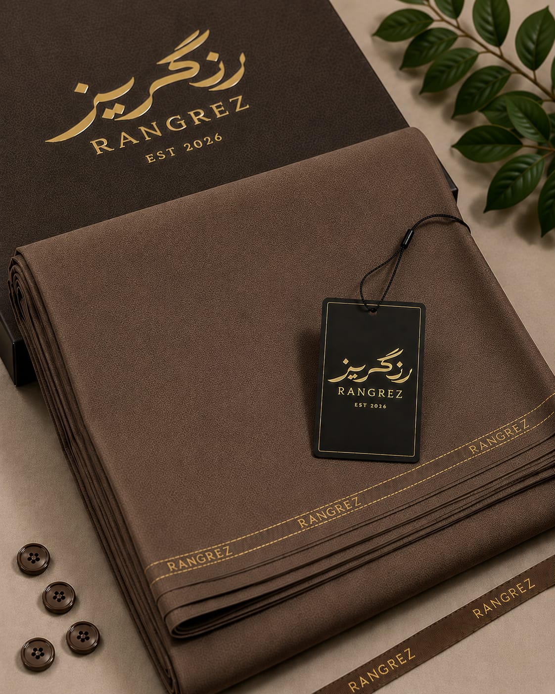Wash & Wear Coffee Brown