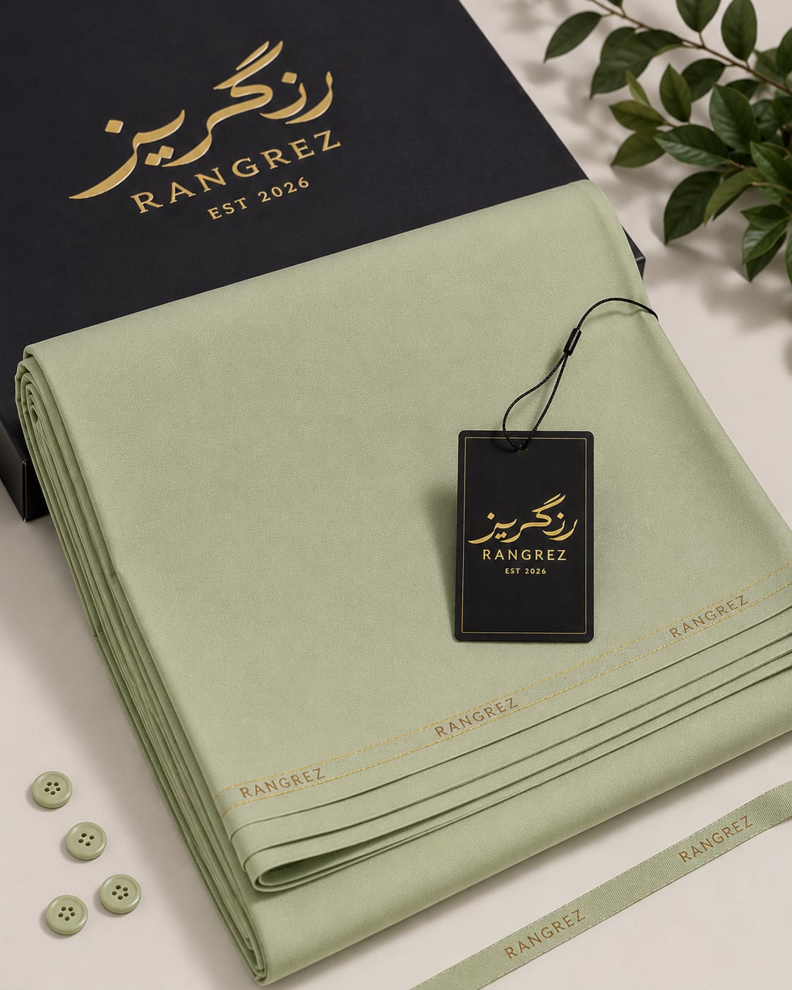 Wash & Wear Light Green Color