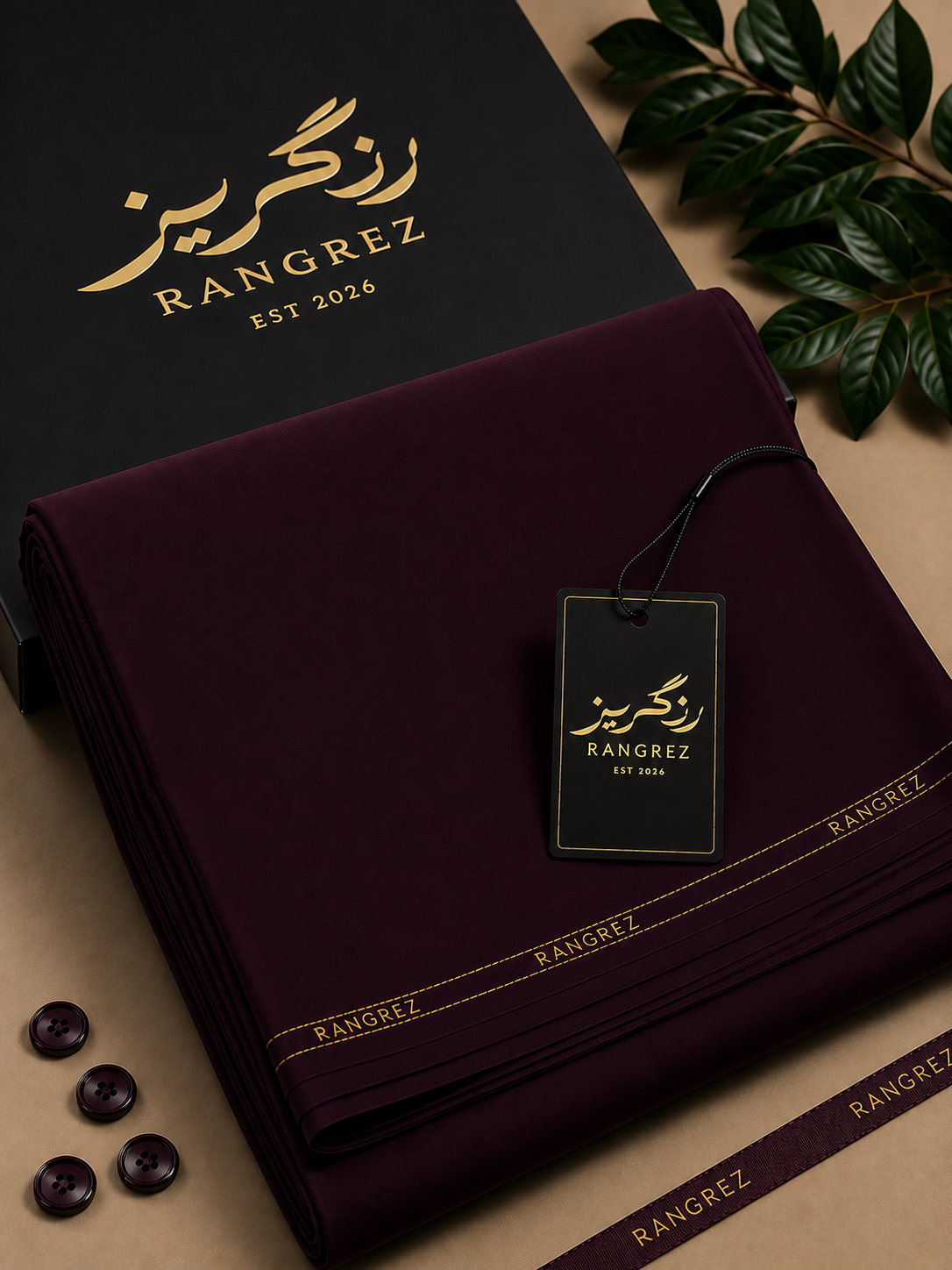 Wash n Wear Mehroon
